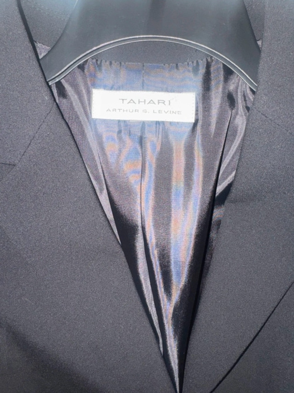 Tahari Black Women's Tailored Single-Breasted Blazer - Picture 3 of 3